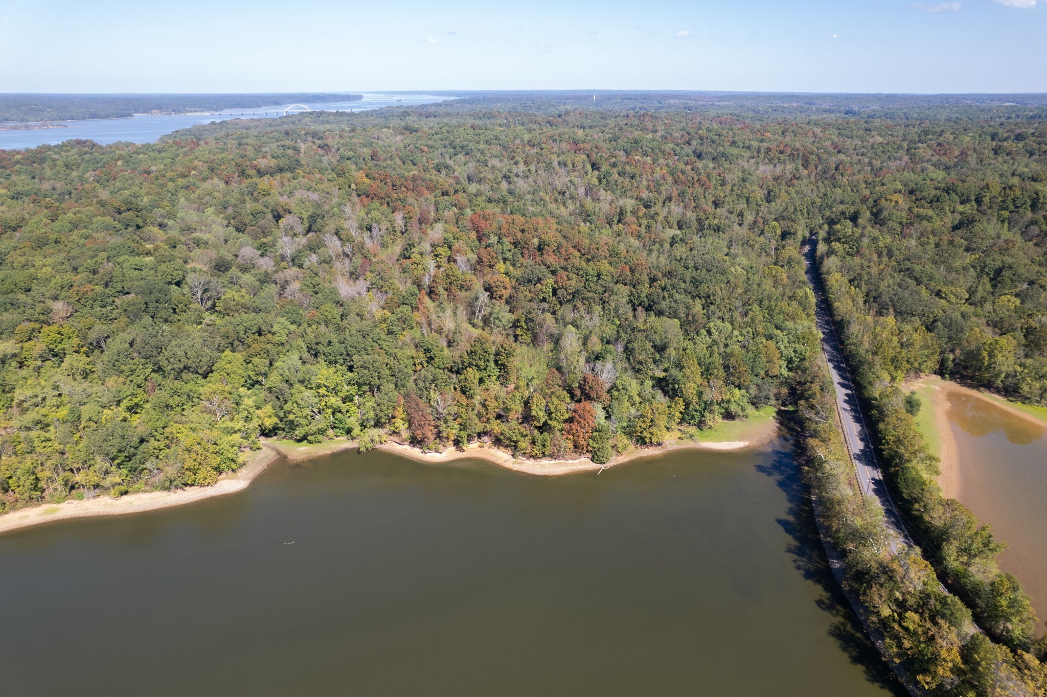 0 Lock E Road Cadiz, KY 42211 - Photo 11 of 88 a view of a lake with a mountain in the background