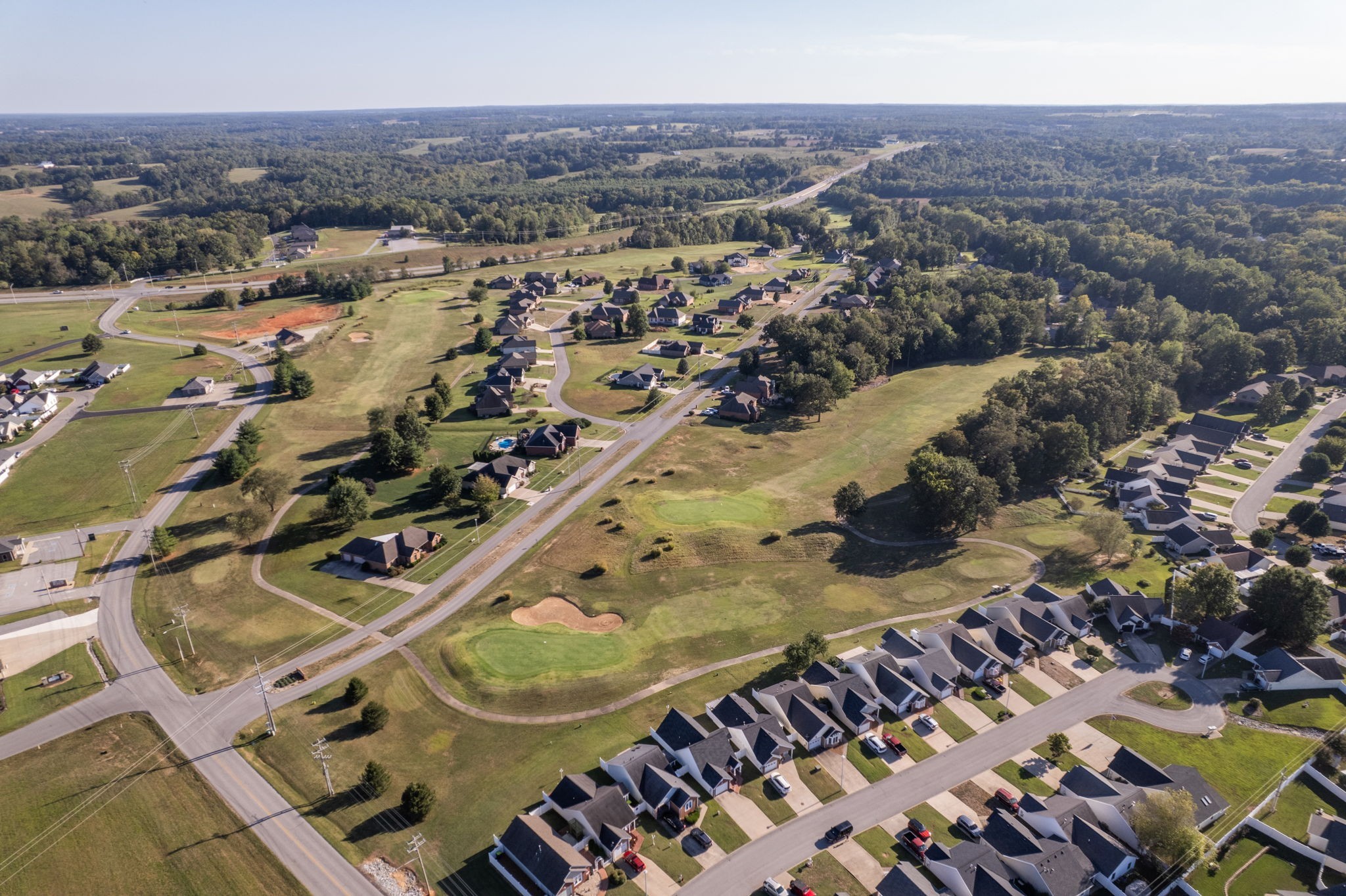 0 Lock E Road Cadiz, KY 42211 - Photo 68 of 88 an aerial view of residential houses with outdoor space