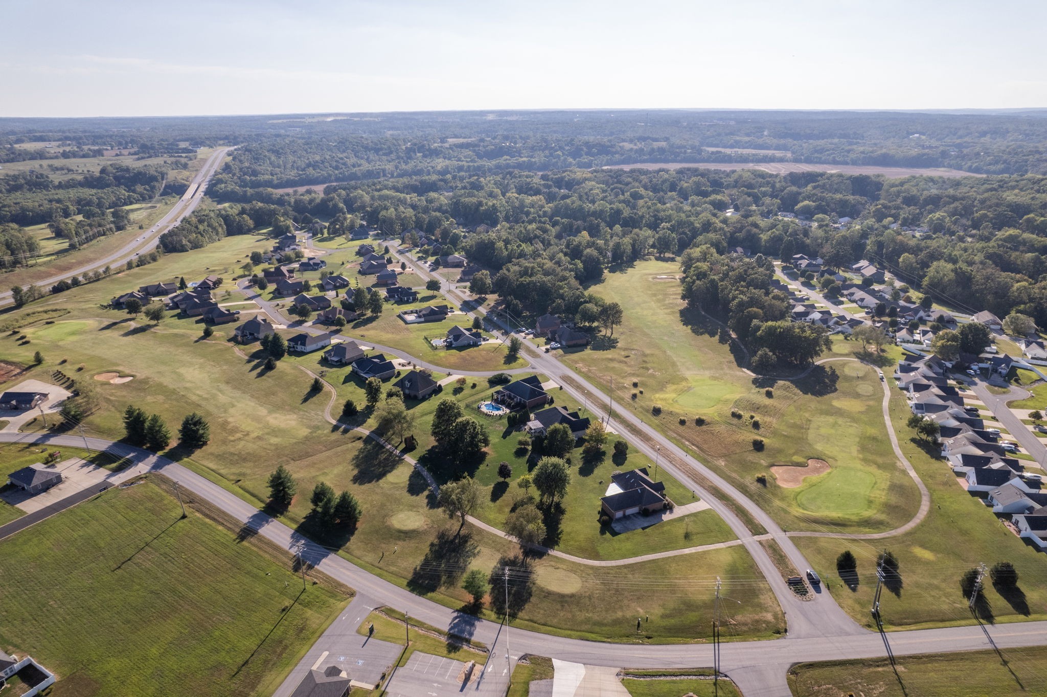 0 Lock E Road Cadiz, KY 42211 - Photo 69 of 88 an aerial view of residential houses with outdoor space
