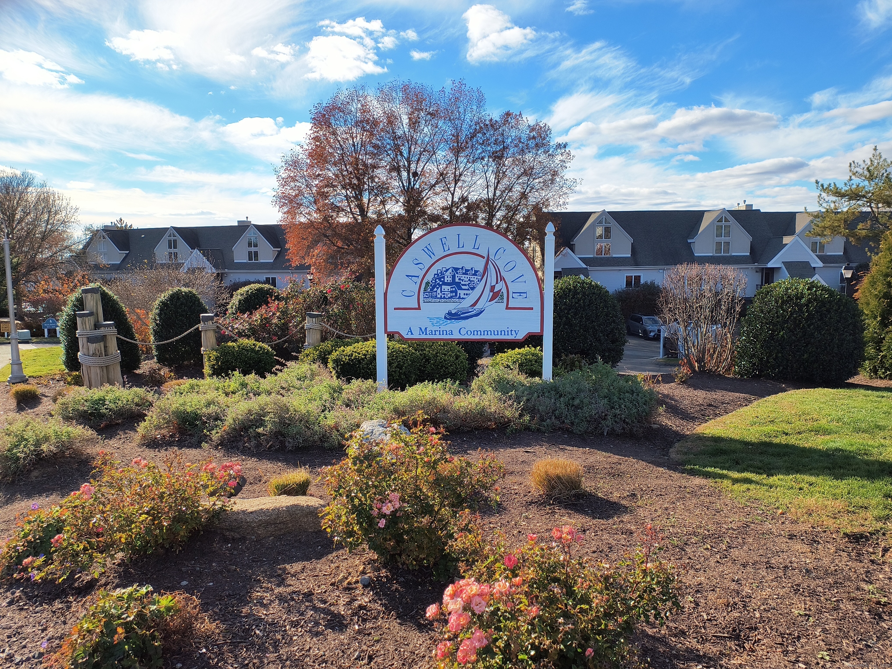 532 Popes Island Road, Unit 532 Milford, CT 06461 - Photo 1 of 23 a sign that is sitting in front of a house