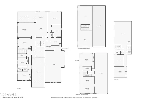 $2,395,000 | 7580 West Questa Drive, Peoria, AZ 85383