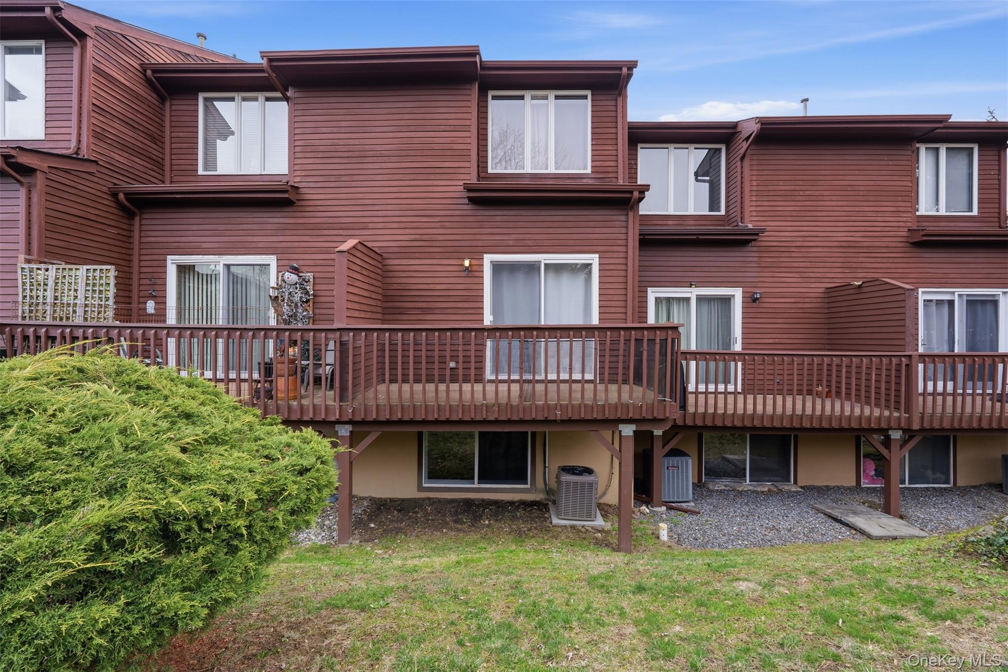 17 Knoll View Ossining, NY 10562 - Photo 34 of 34 a view of a house with wooden deck and furniture