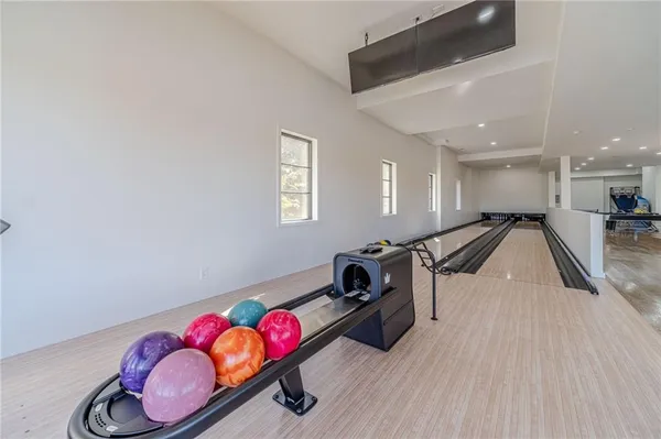 a view of a porch and garden