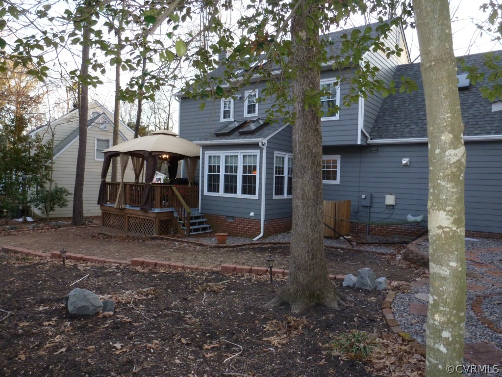 14806 Acorn Ridge Road Midlothian, VA 23112 - Photo 20 of 24 a view of a house with a yard