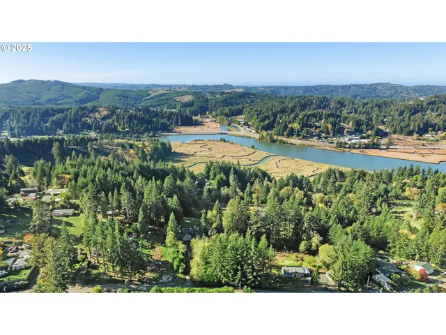 a view of an outdoor space with mountain view