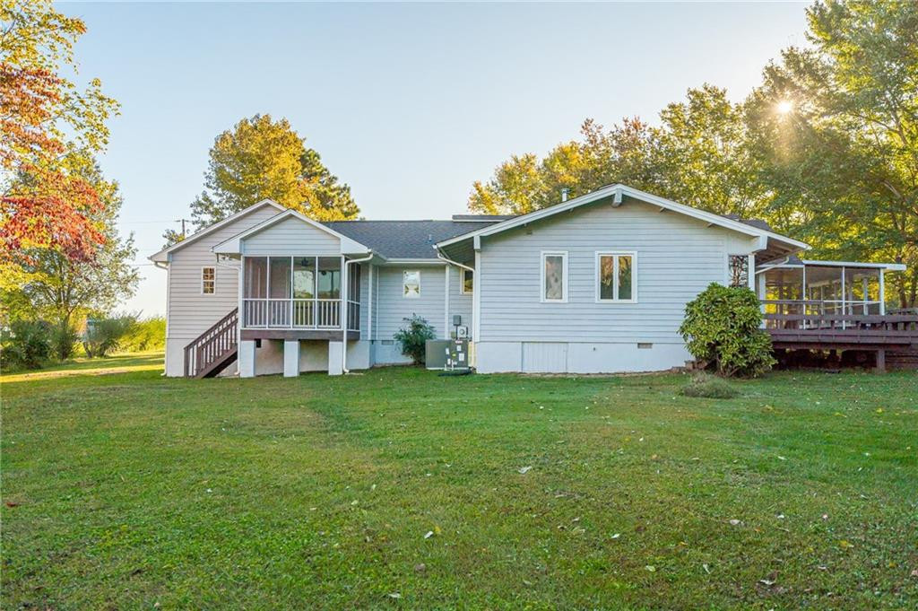 5723 Thom Road Graham, NC 27253 - Photo 29 of 36 Rear View of house