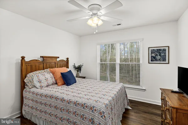 an empty room with a natural light