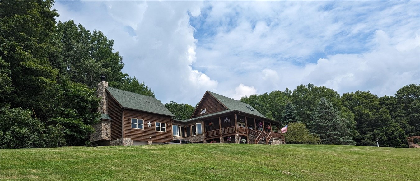 178 Drift Hill Road Summit, NY 12175 - Photo 1 of 1 Custom Log Home on 26+ amazing acres