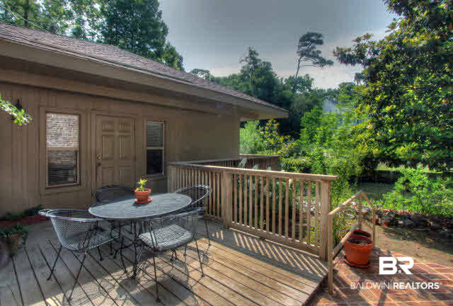 22701 Ecor Rouge Lane Fairhope, AL 36532 - Photo 35 of 45 guest house deck