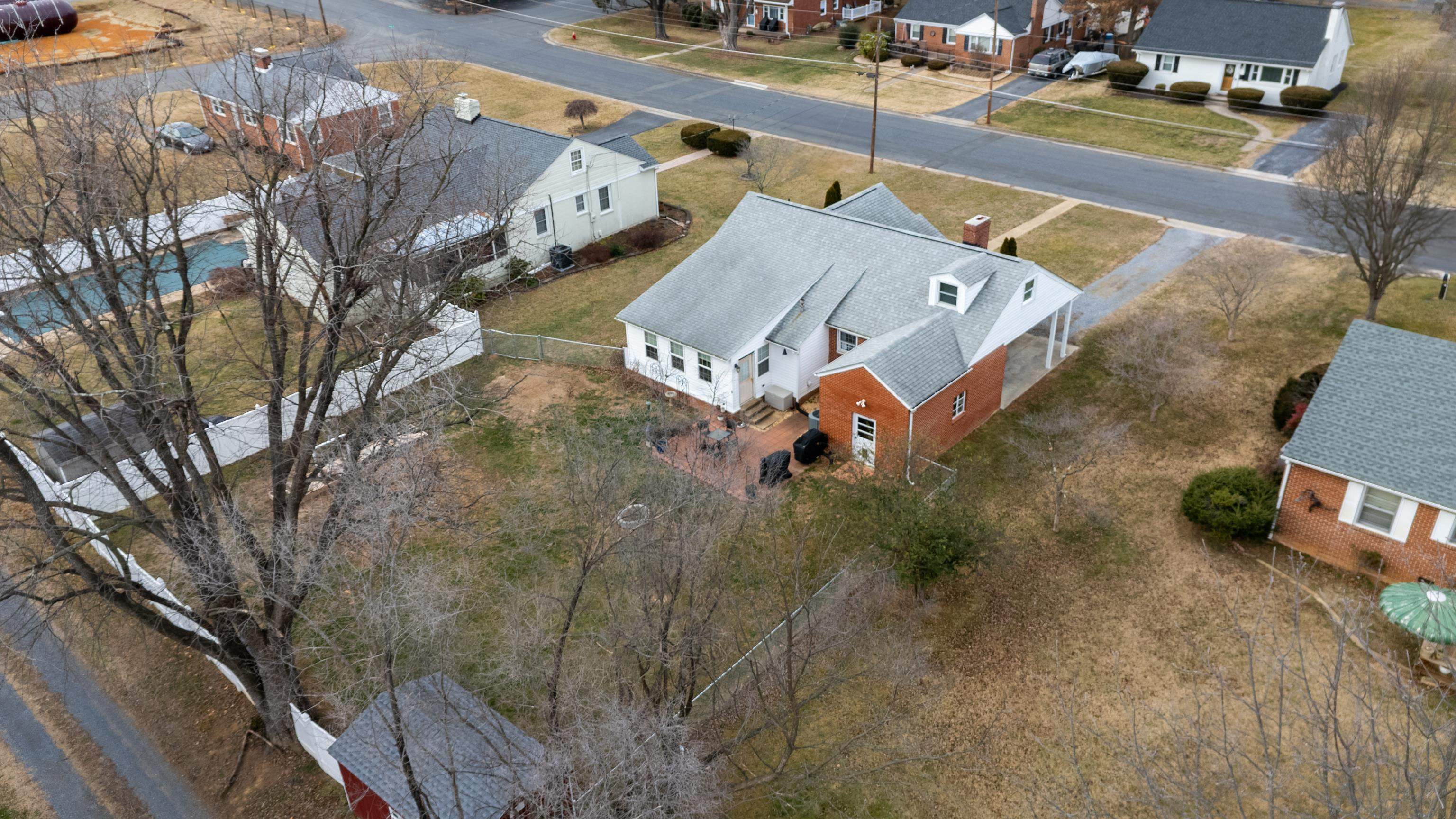 212 Alphin Avenue Waynesboro, VA 22980 - Photo 59 of 63 an aerial view of a house with outdoor space