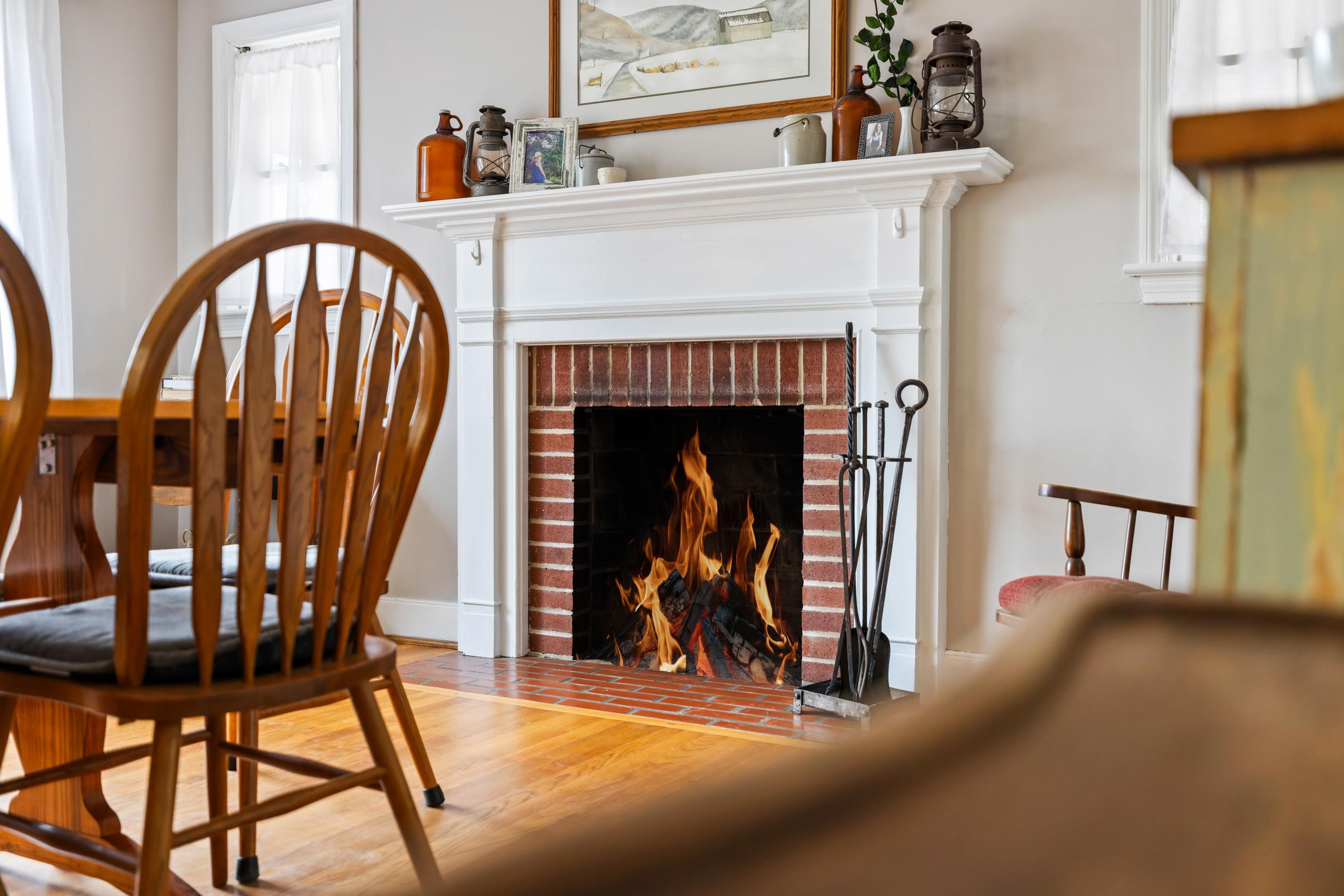 212 Alphin Avenue Waynesboro, VA 22980 - Photo 6 of 63 a view of living room with furniture and a fireplace