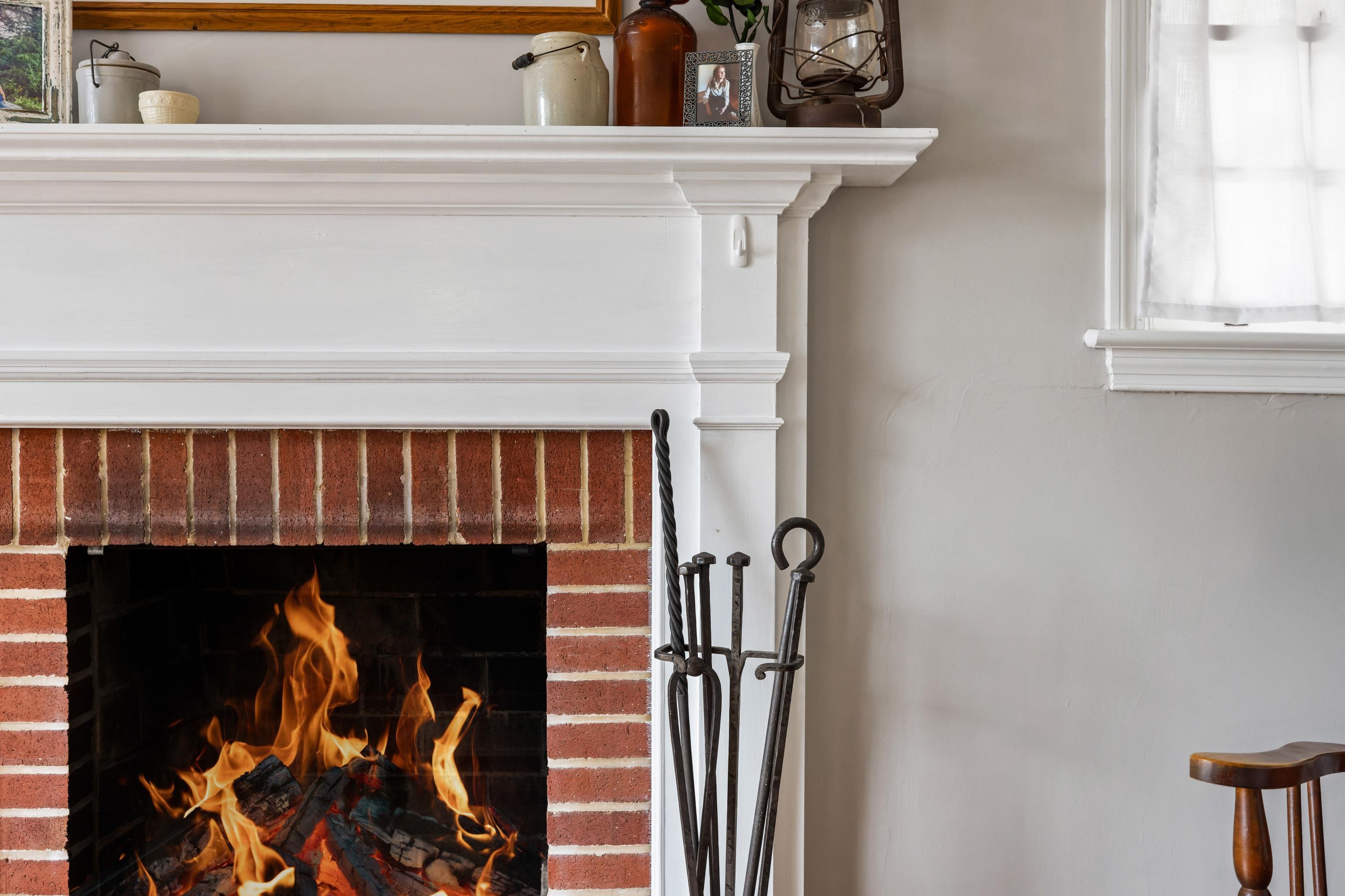 212 Alphin Avenue Waynesboro, VA 22980 - Photo 7 of 63 a close view of a fireplace