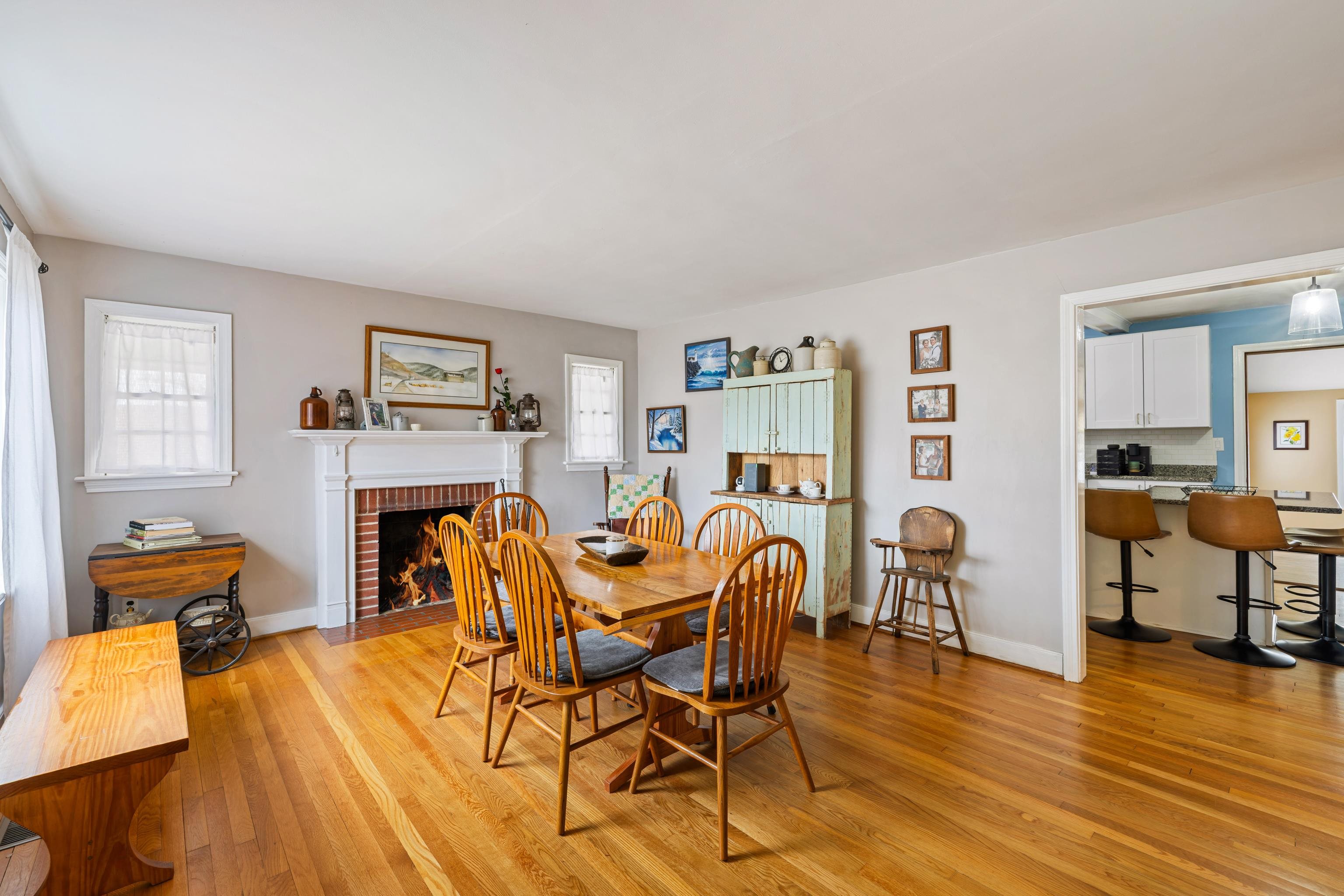 212 Alphin Avenue Waynesboro, VA 22980 - Photo 8 of 63 a dining room with furniture and wooden floor