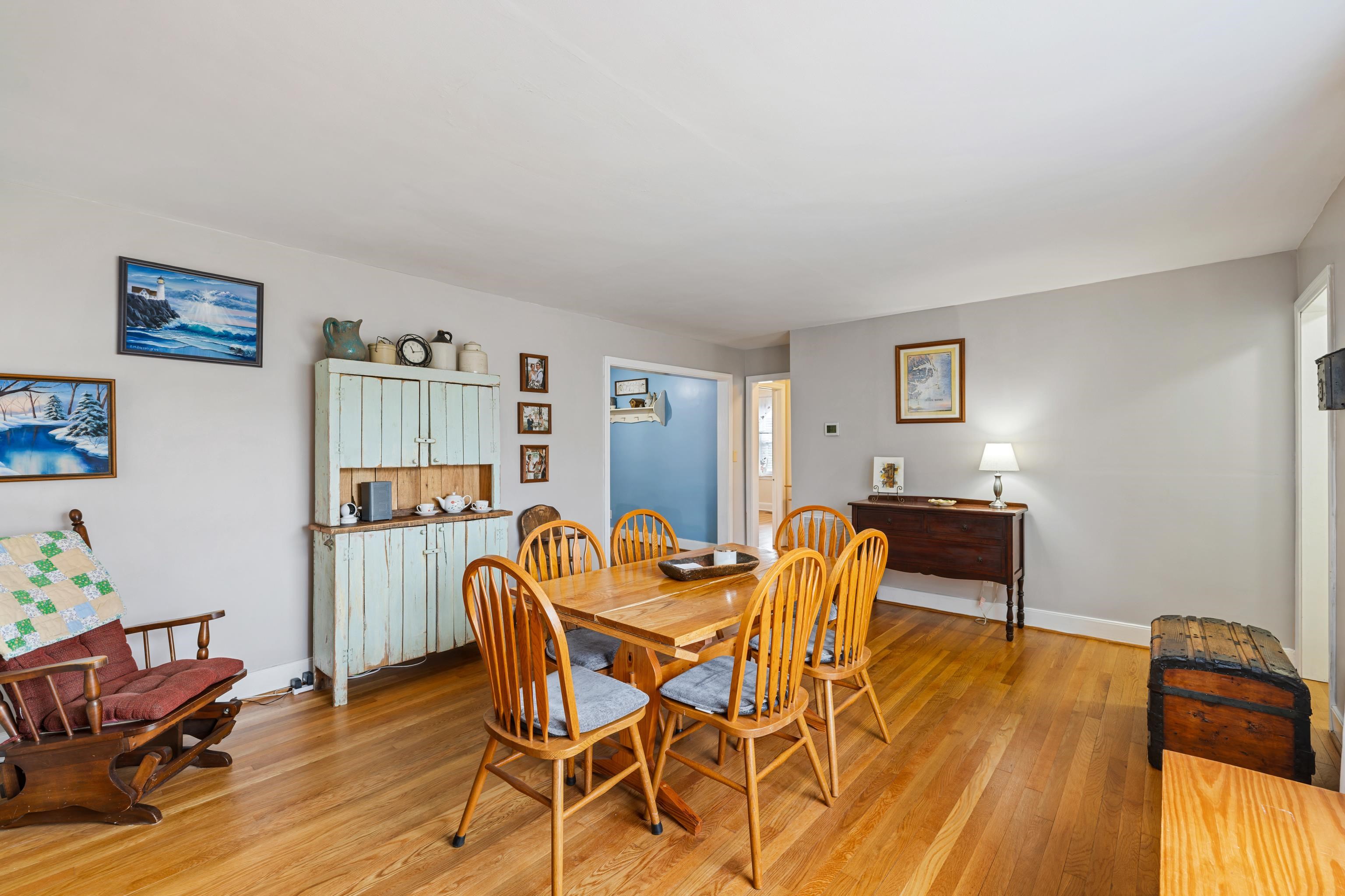 212 Alphin Avenue Waynesboro, VA 22980 - Photo 10 of 63 a dining room with furniture and wooden floor