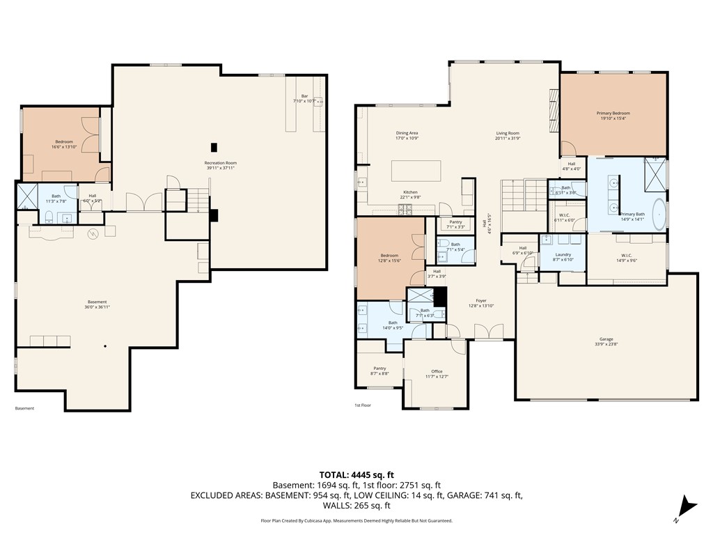1247 Normandy Rue Dayton, OH 45458 - Photo 76 of 76 This floor plan details the comprehensive layout of a spacious home across multiple levels.