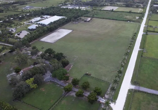a bird view of a house