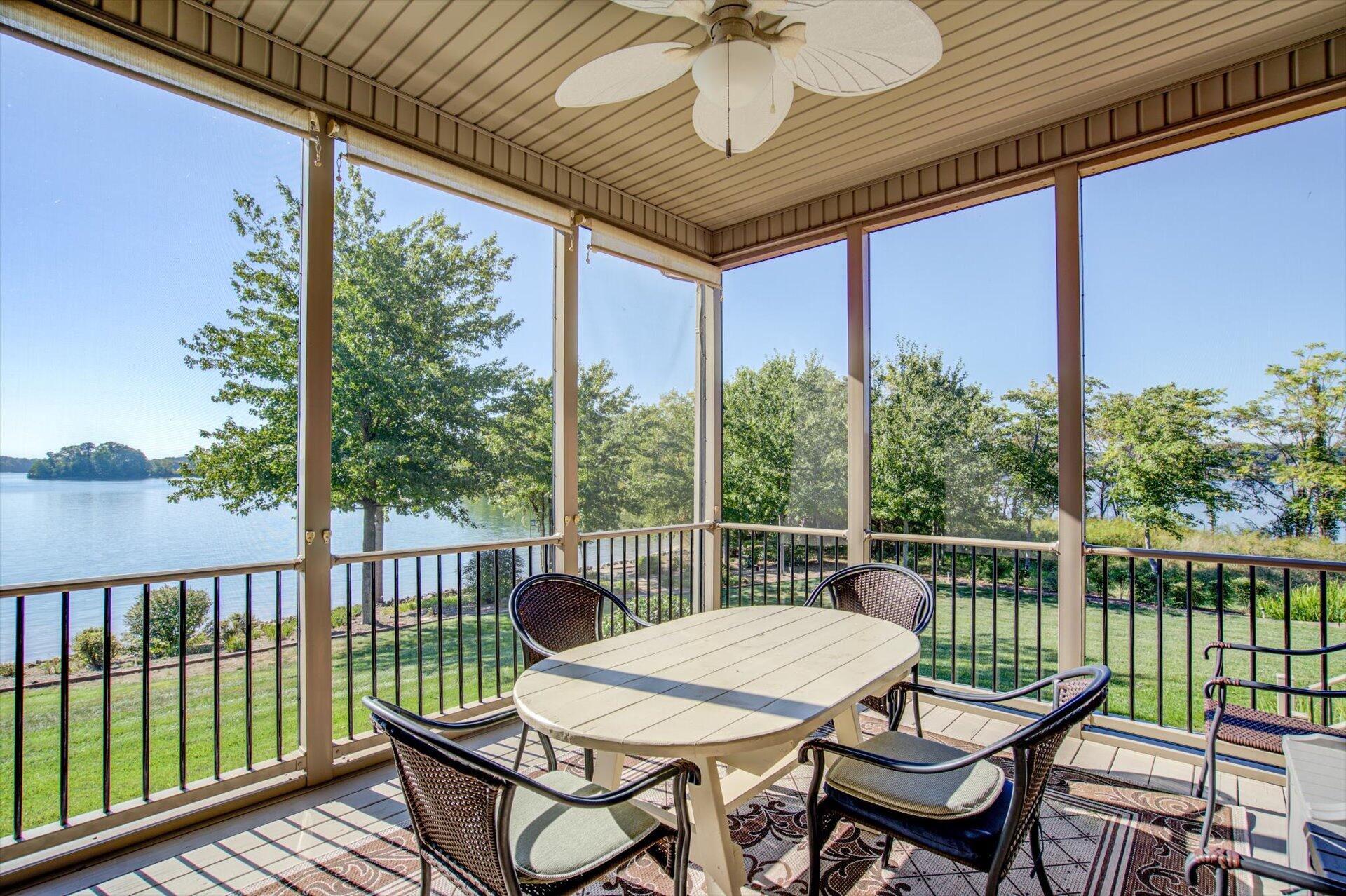 249 Pine Bay Drive Union Hall, VA 24176 - Photo 23 of 62 a view of a balcony with furniture