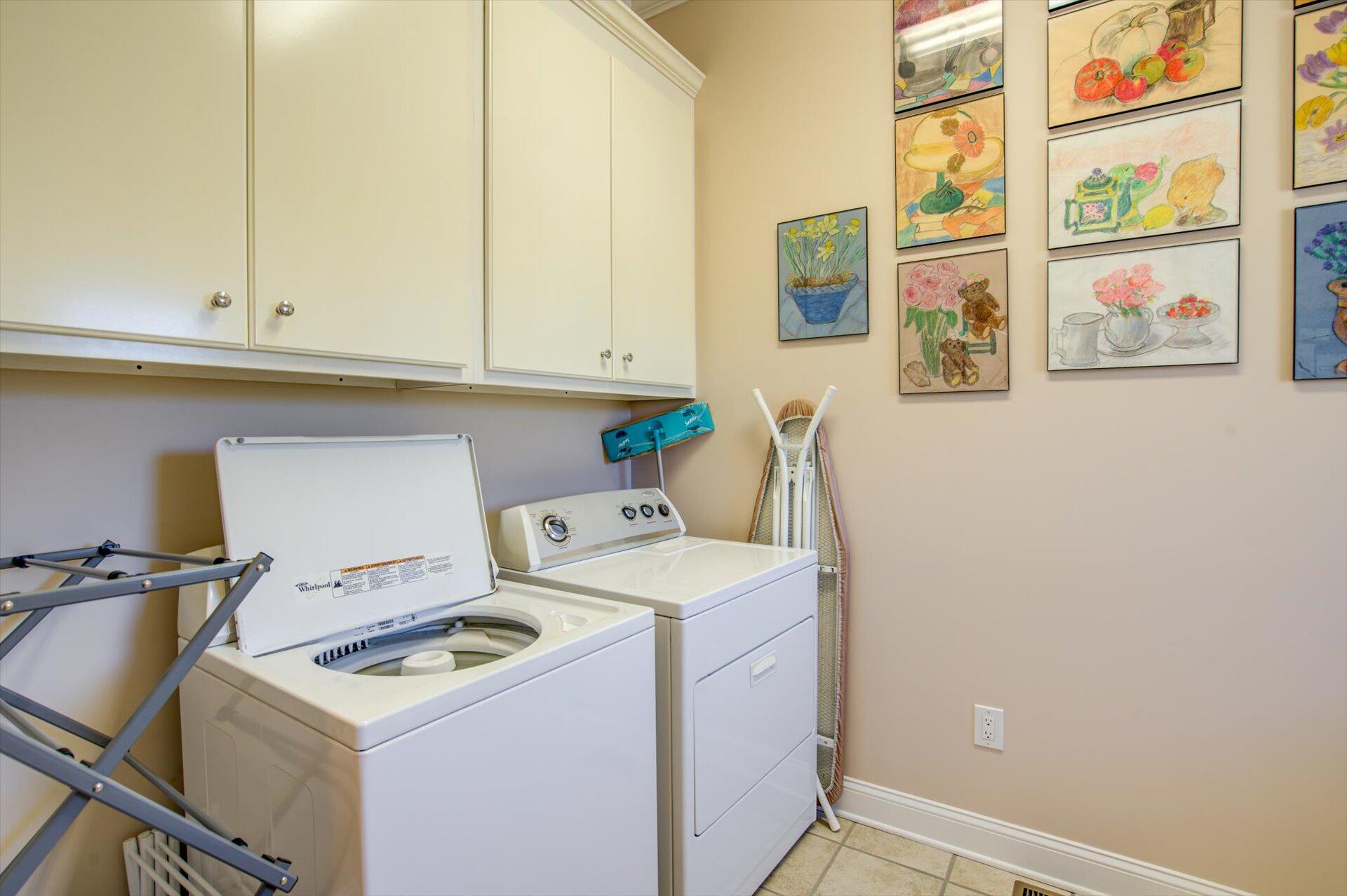 249 Pine Bay Drive Union Hall, VA 24176 - Photo 33 of 62 a utility room with dryer and washer