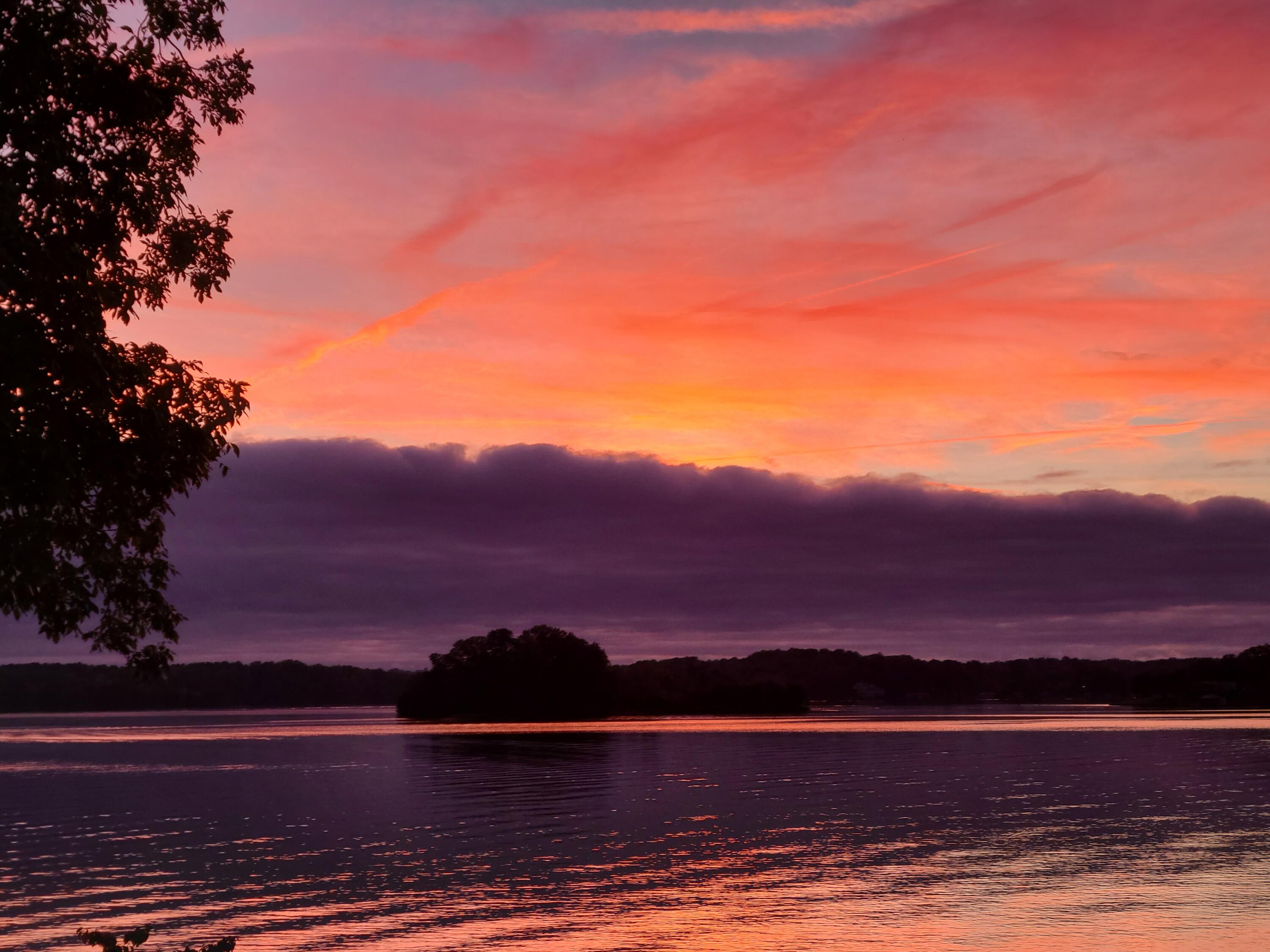 249 Pine Bay Drive Union Hall, VA 24176 - Photo 6 of 62 Sunset over the water