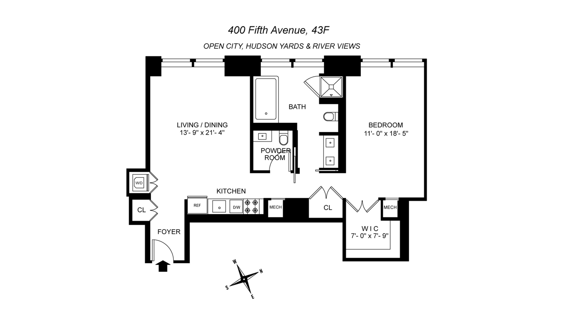 400 5th Avenue, Unit 43F Manhattan, NY 10018 - Photo 11 of 11