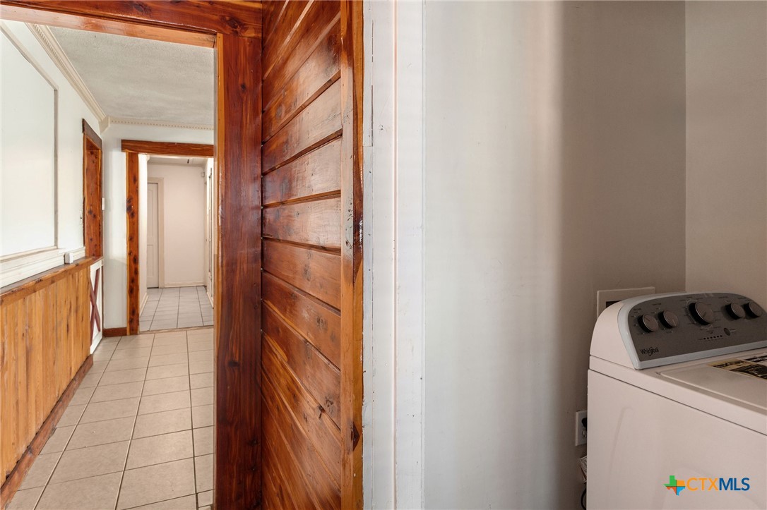 103 Cheaney Spur Killeen, TX 76543 - Photo 18 of 21 a view of storage and utility room with a sink
