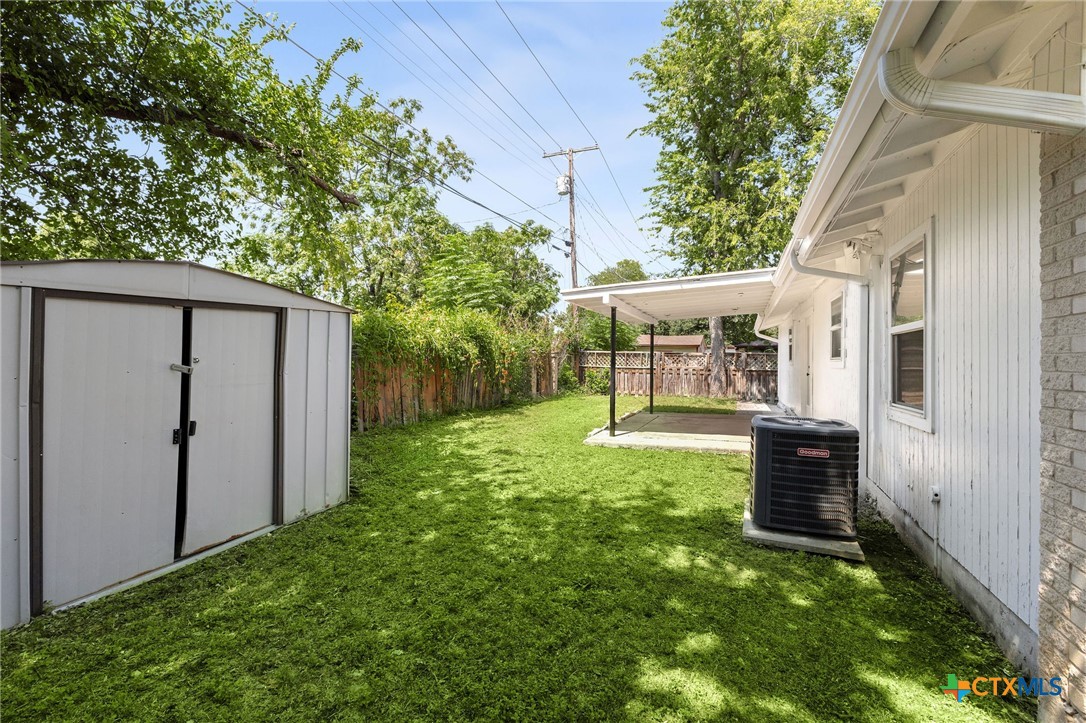 103 Cheaney Spur Killeen, TX 76543 - Photo 21 of 21 a view of a backyard with plants