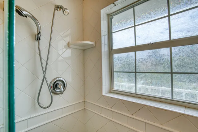 a view of city from a balcony