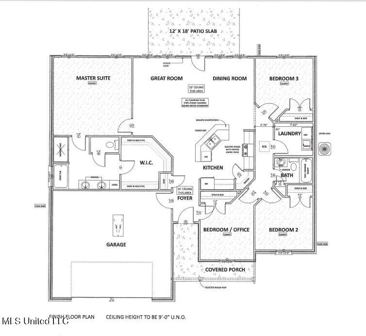 Lot 2 Forrest View Drive Carriere, MS 39426 - Photo 26 of 26 25- floor plan
