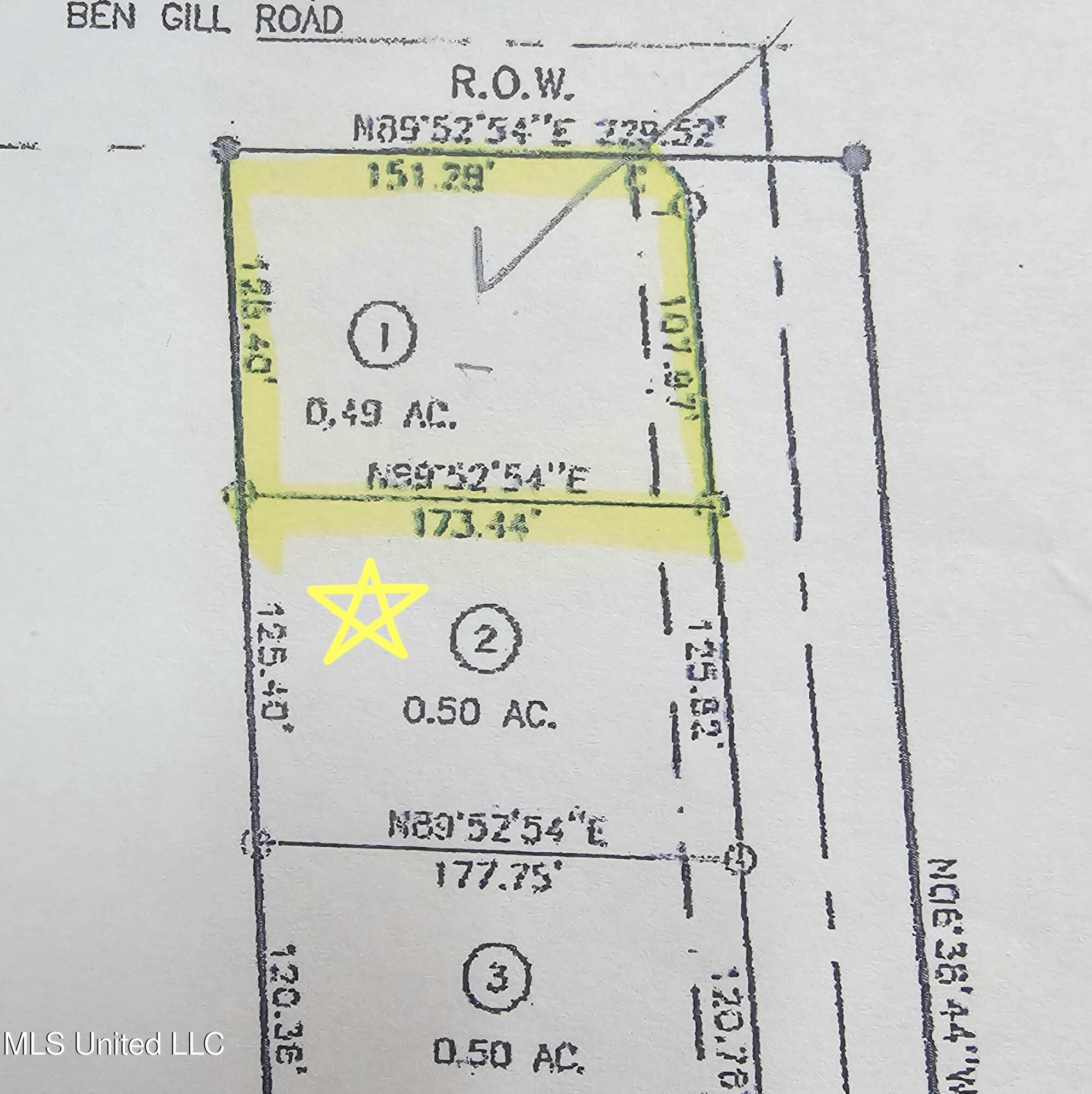 Lot 2 Forrest View Drive Carriere, MS 39426 - Photo 21 of 26 LOT 2 plat map