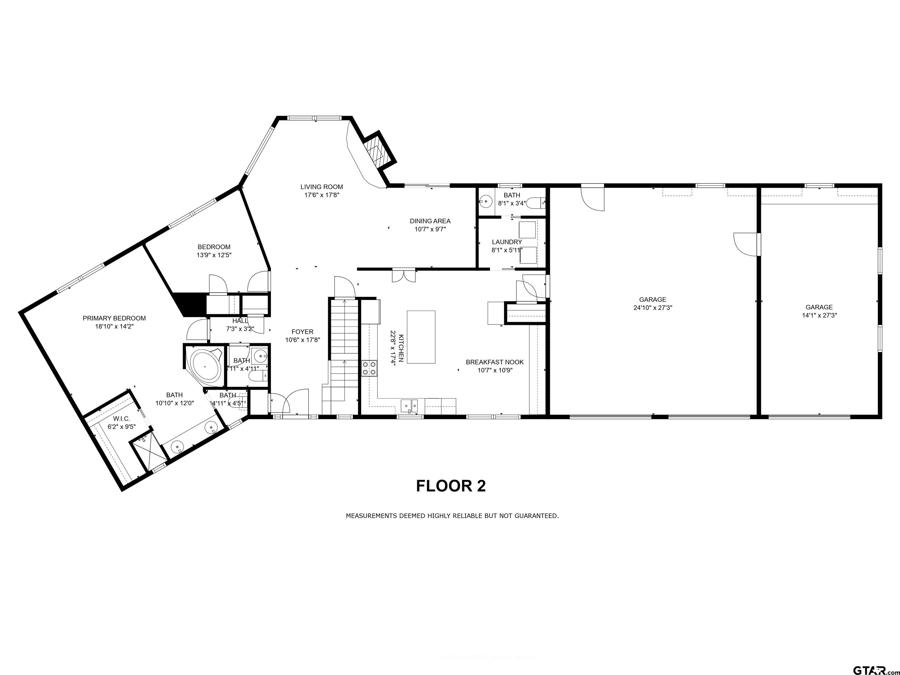 18862 Big Timber Road Tyler, TX 75703 - Photo 9 of 33 a picture of a floor plan