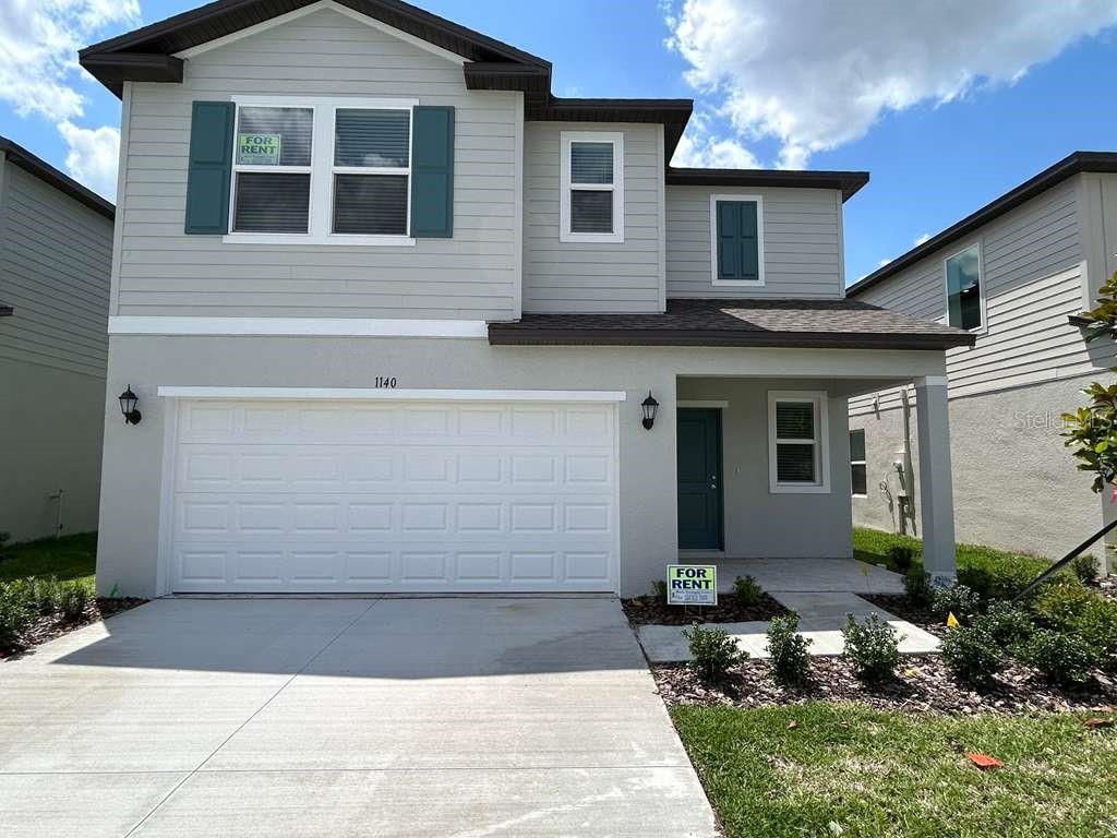 1140 Hour Glass Road Lakeland, FL 33801 - Photo 2 of 24 a front view of a house with garden