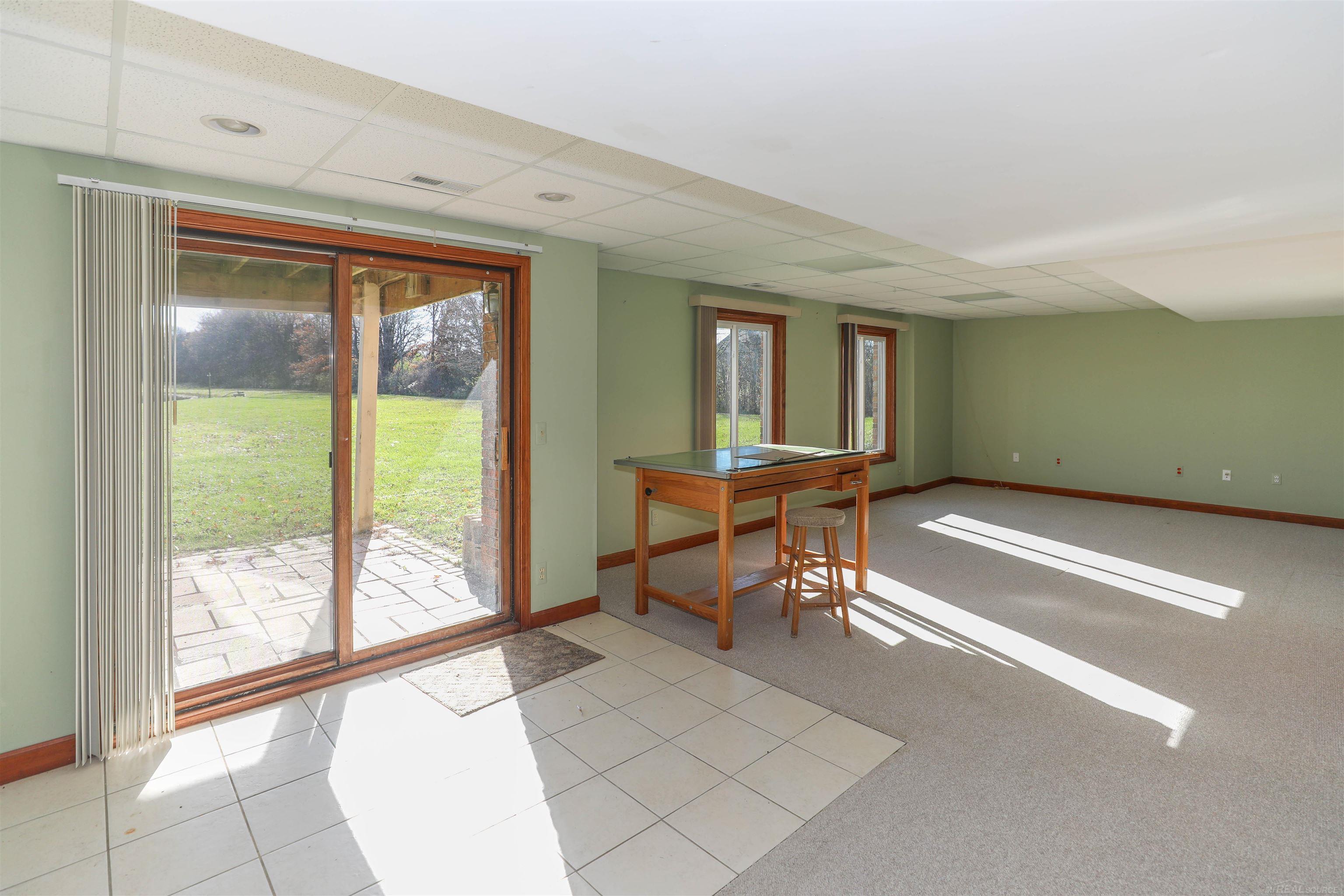 8065 Short Cut Road Fair Haven, MI 48023 - Photo 35 of 39 Walkout Basement Doorwall