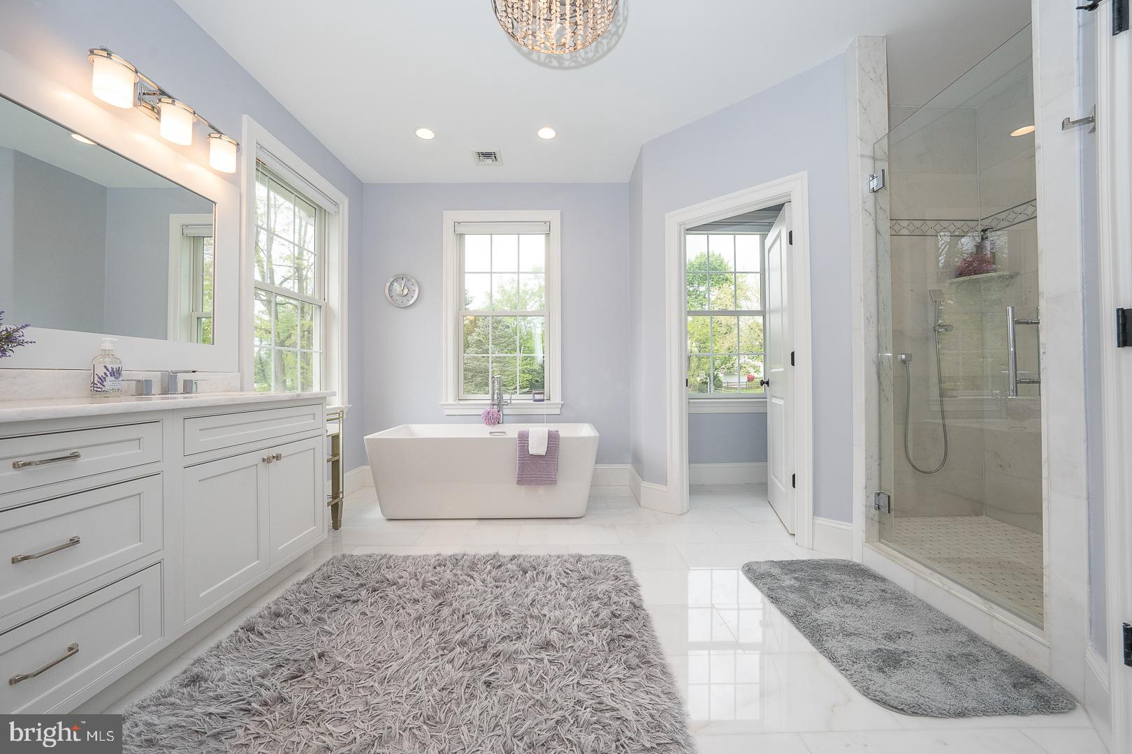 792 North Wayne Avenue Wayne, PA 19087 - Photo 20 of 53 Luxurious en-suite Primary Bathroom