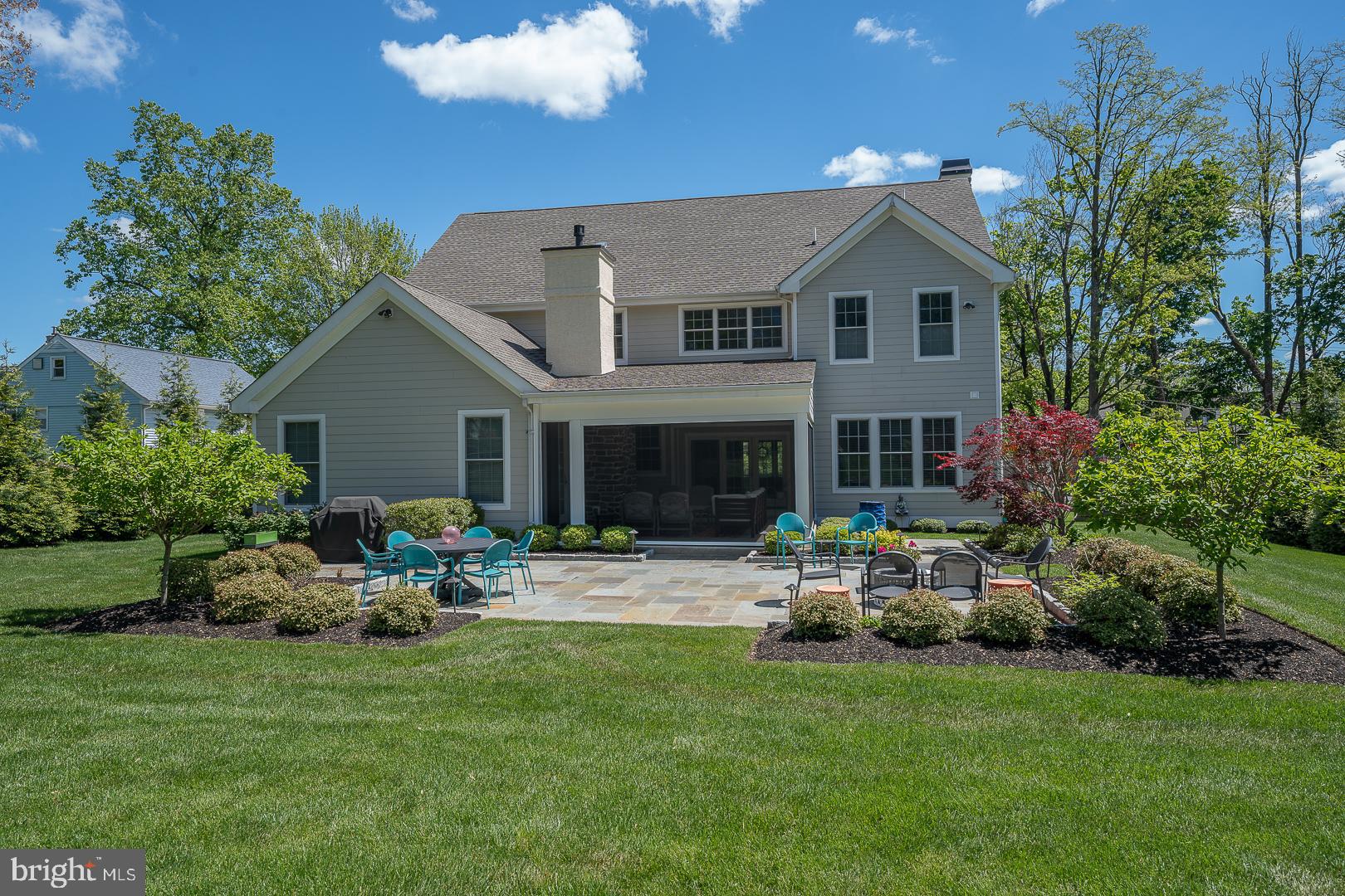 792 North Wayne Avenue Wayne, PA 19087 - Photo 41 of 53 Rear Exterior & Patio