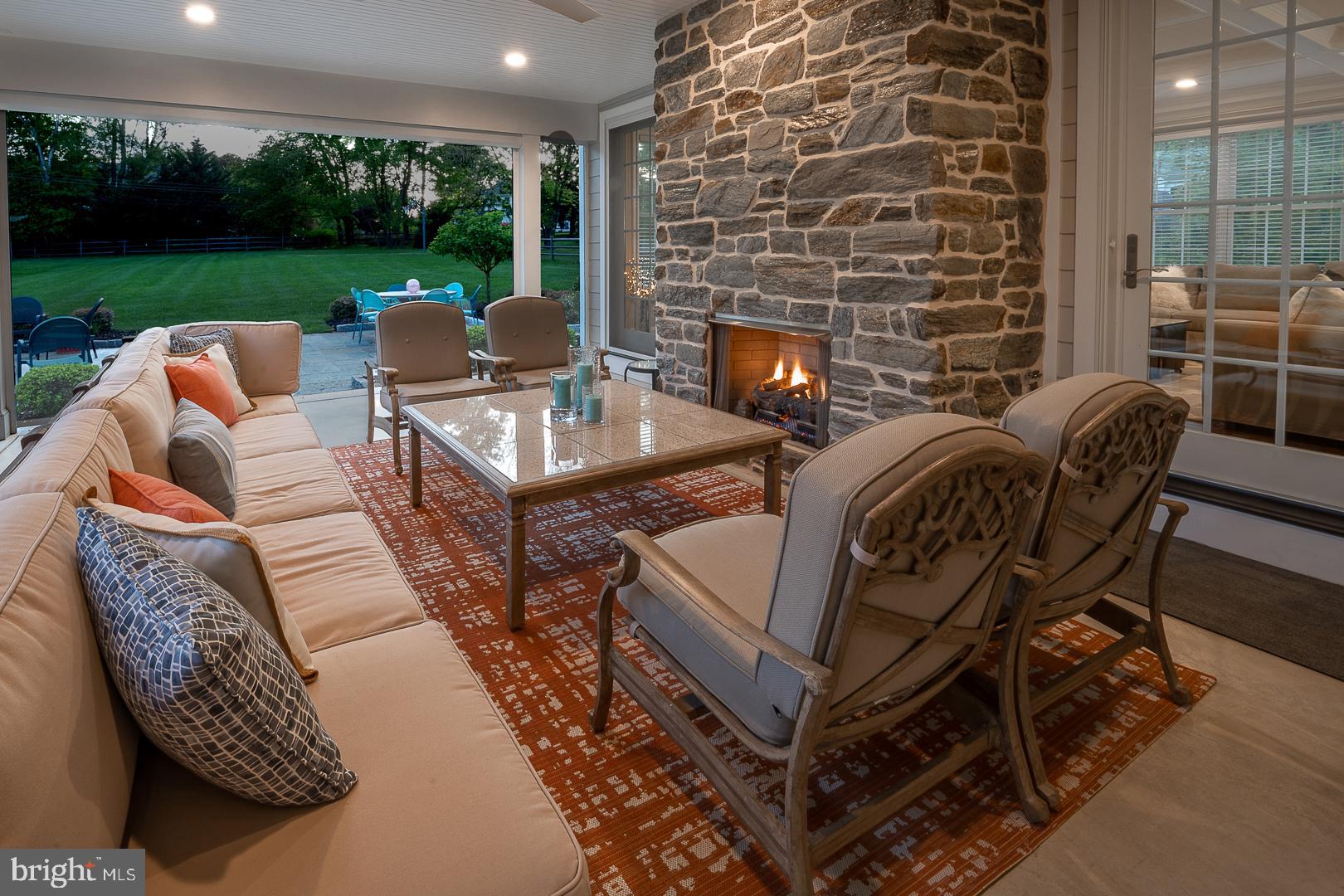 792 North Wayne Avenue Wayne, PA 19087 - Photo 50 of 53 Lanai at sunset