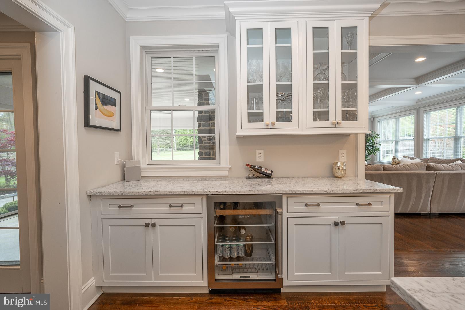 792 North Wayne Avenue Wayne, PA 19087 - Photo 8 of 53 Wine Refrigerator & Extra Prep Space & Cabinets