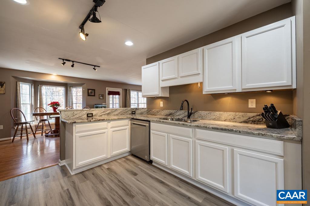 1605 Beautiful Run Road Aroda, VA 22709 - Photo 15 of 63 a kitchen with sink stove and cabinets