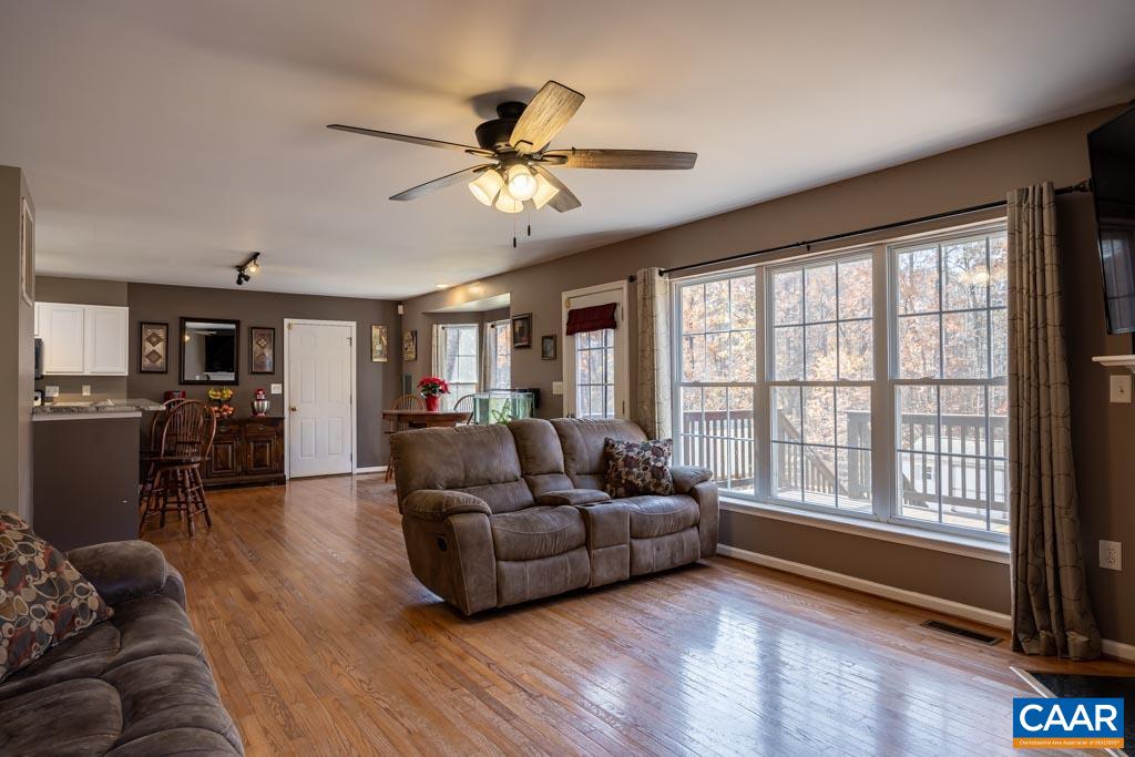 1605 Beautiful Run Road Aroda, VA 22709 - Photo 24 of 63 a living room with furniture and a large window