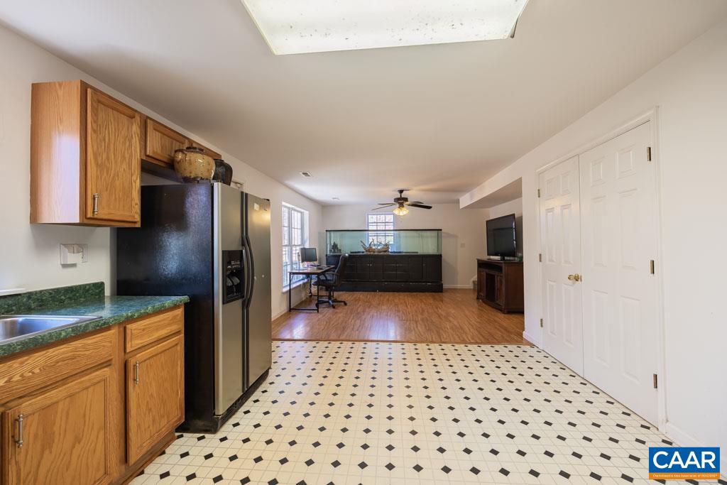 1605 Beautiful Run Road Aroda, VA 22709 - Photo 39 of 63 a kitchen with stainless steel appliances a refrigerator and a sink
