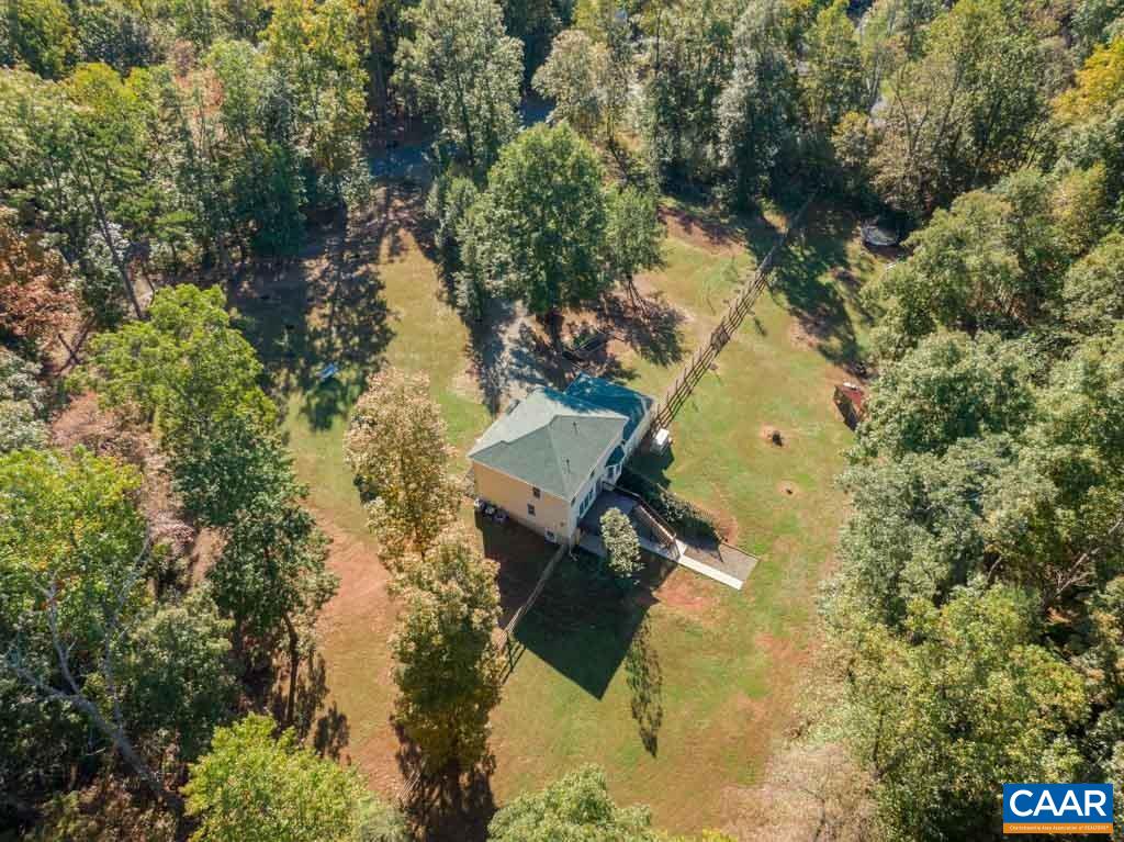 1605 Beautiful Run Road Aroda, VA 22709 - Photo 59 of 63 an aerial view of a house with a yard