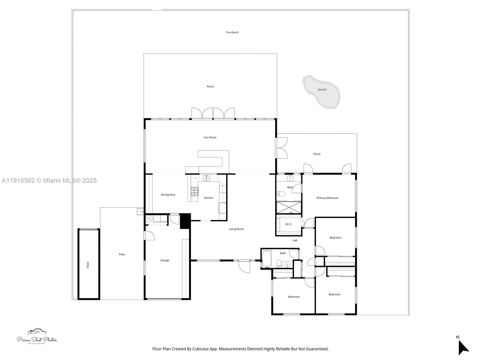 10485 Southwest 109th Street Miami, FL 33176 - Photo 45 of 45 a picture of a floor plan