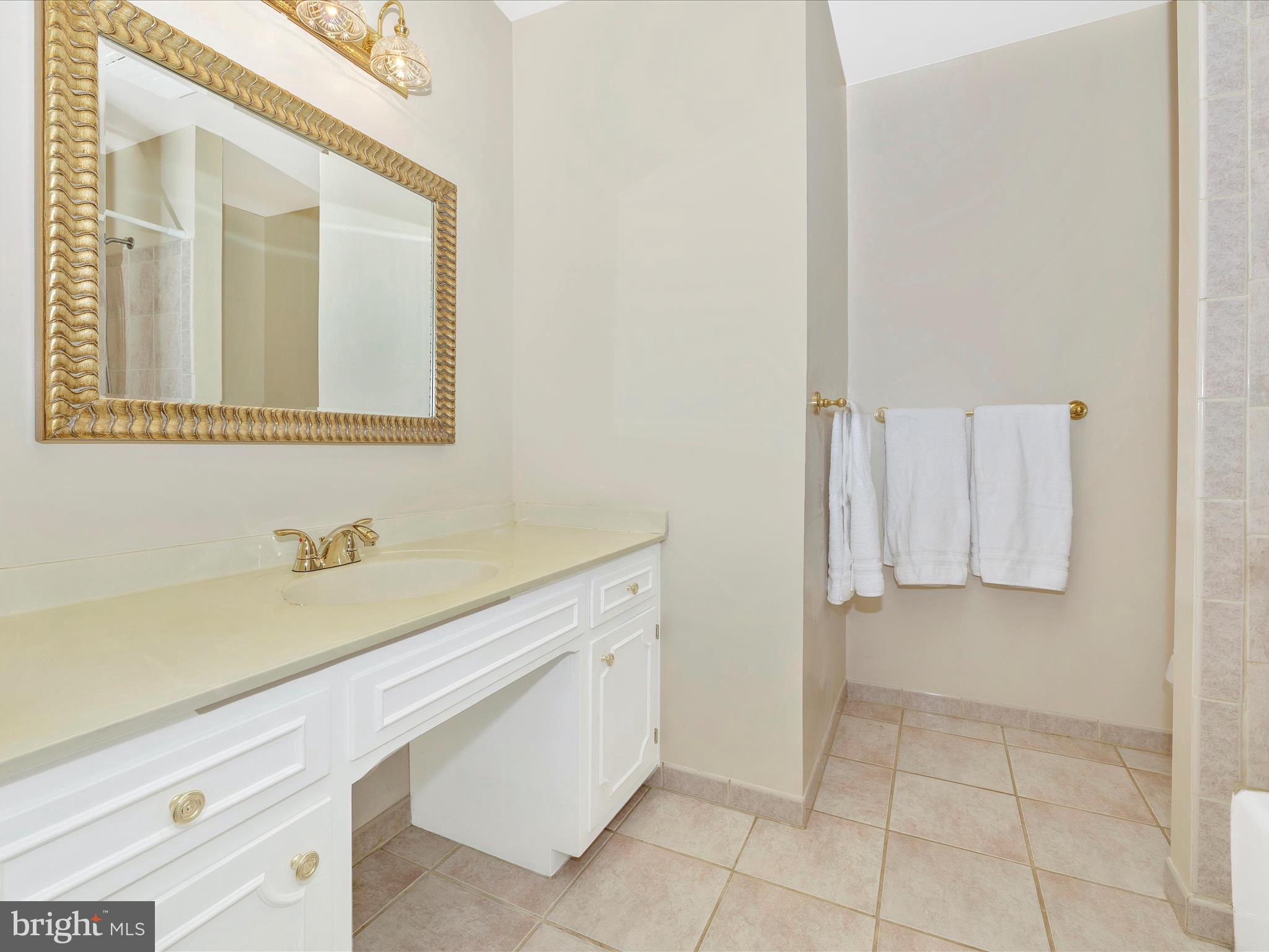 25204 Frederick Road Clarksburg, MD 20871 - Photo 35 of 58 a bathroom with a sink and a mirror
