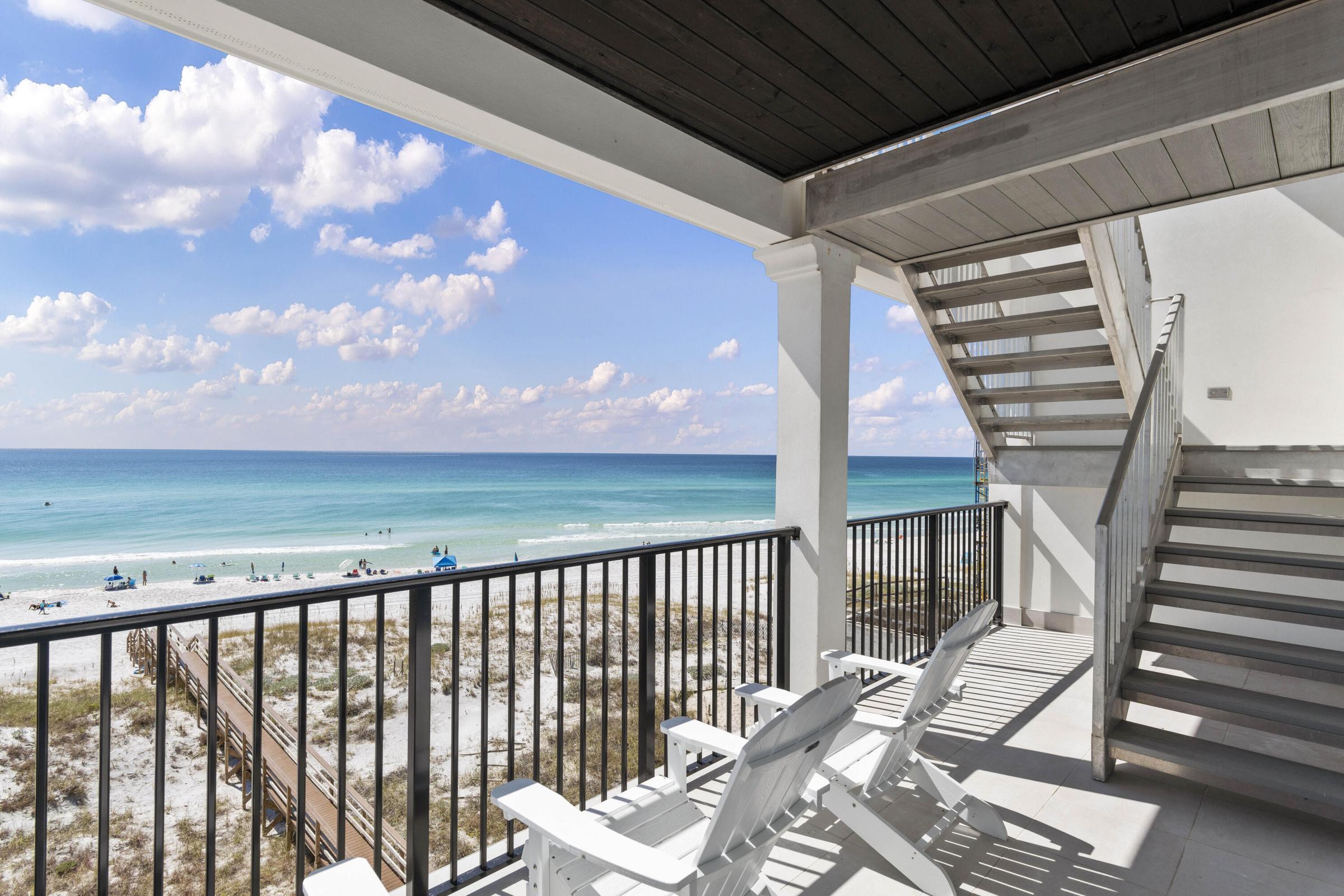 26 Azzurro Way Santa Rosa Beach, FL 32459 - Photo 73 of 78 "Unit B" 4th Floor Balcony