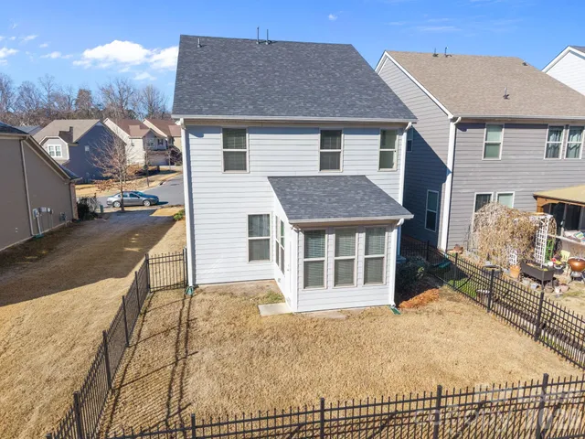 a house view with a outdoor space