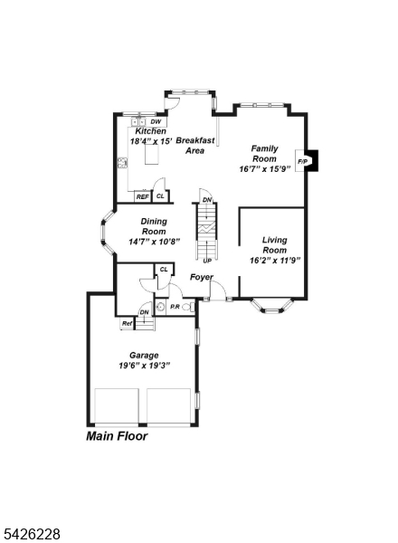 5 Gordon Place Bernards, NJ 07920 - Photo 28 of 30 a picture of a floor plan