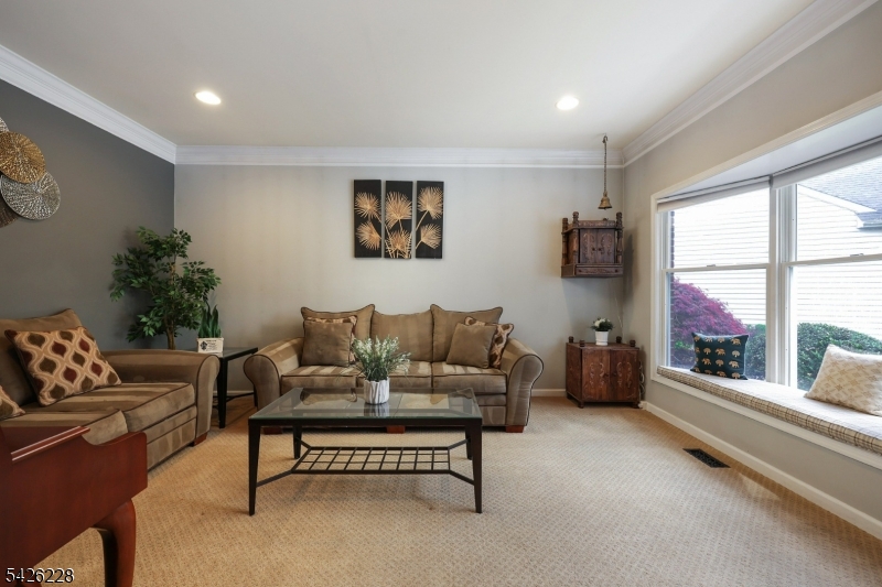 5 Gordon Place Bernards, NJ 07920 - Photo 3 of 30 a living room with furniture and a large window