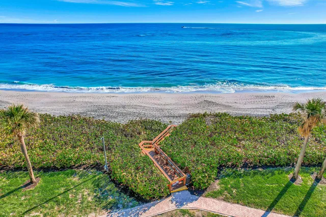 a view of beach and ocean