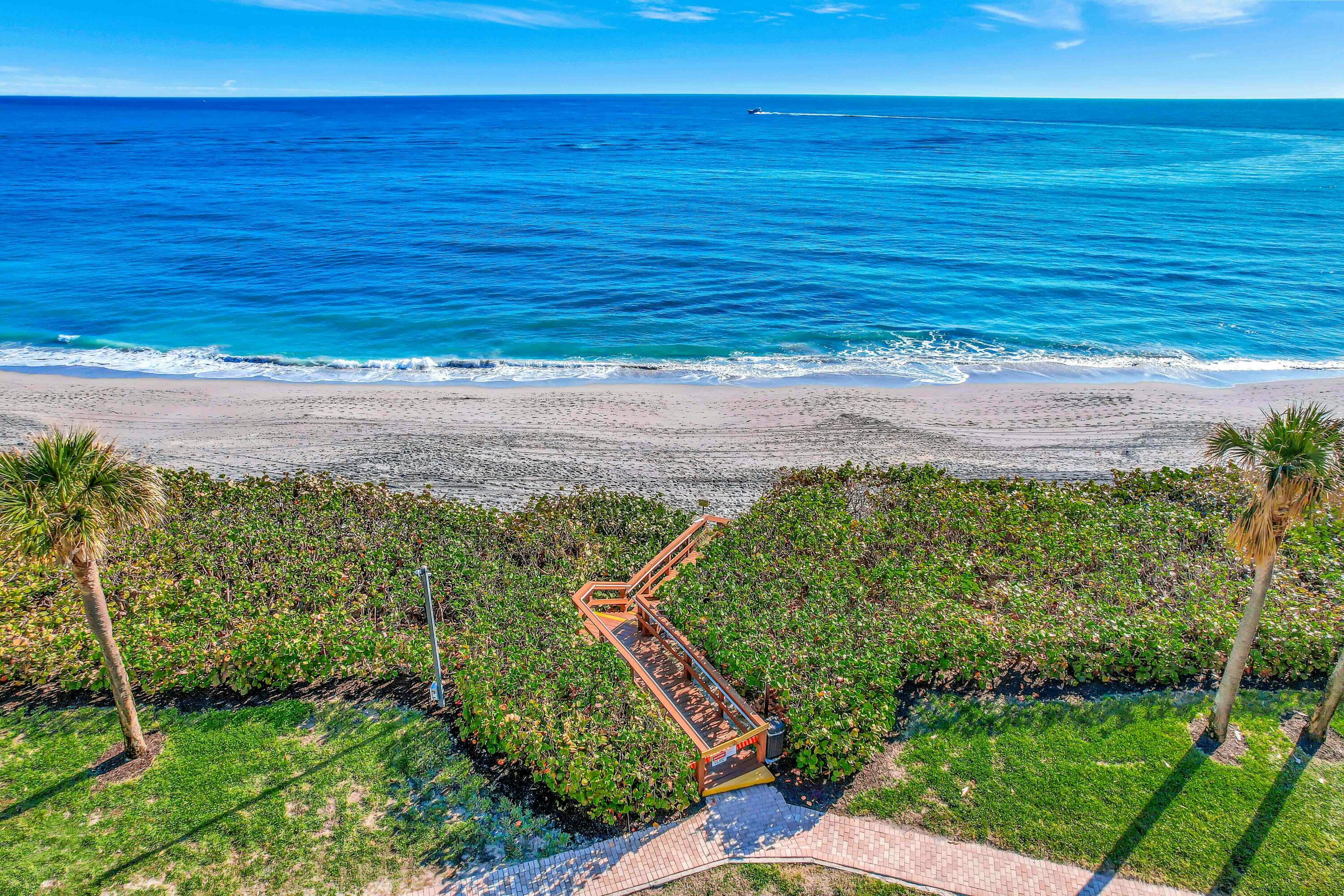 100 Ocean Trail Way, Unit 1201 Jupiter, FL 33477 - Photo 49 of 61 Private path to beach