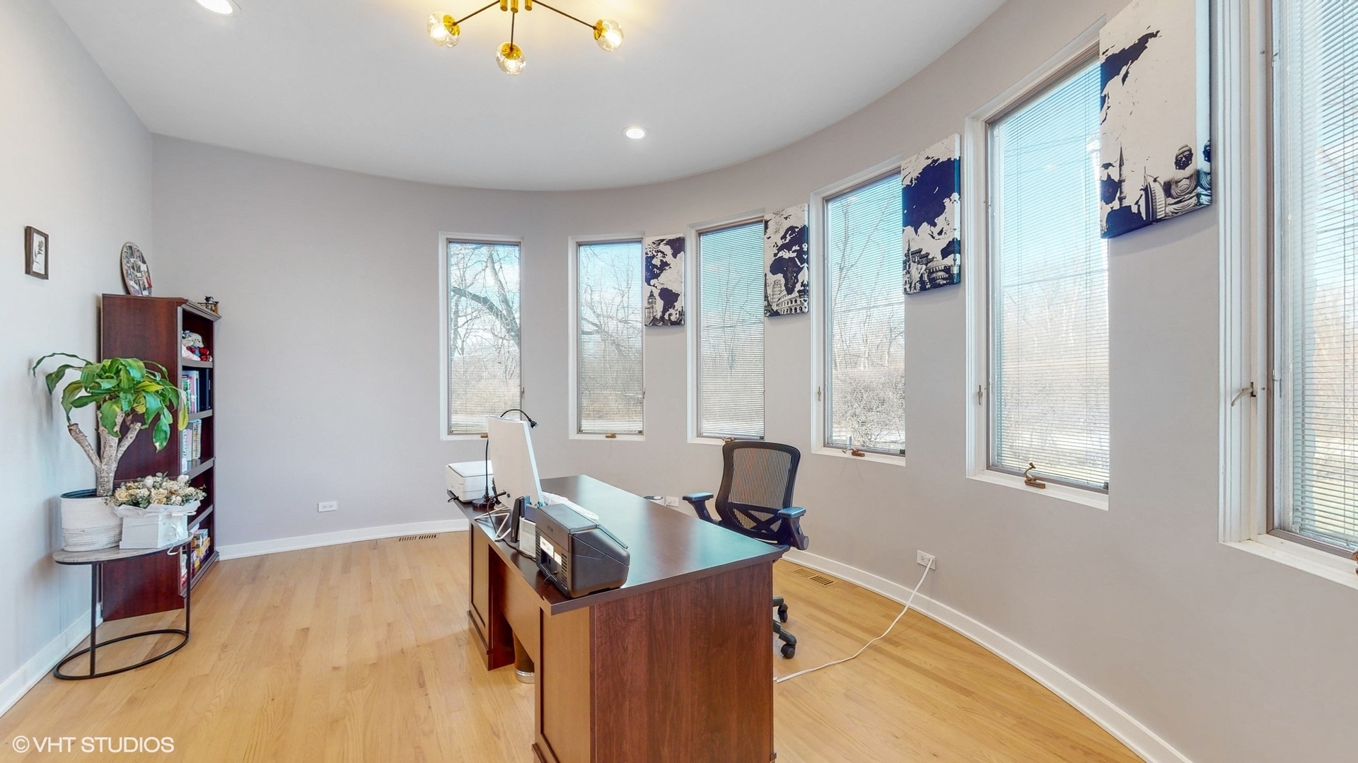 711 Lee Road Northbrook, IL 60062 - Photo 21 of 30 a view of a workspace with furniture and a window