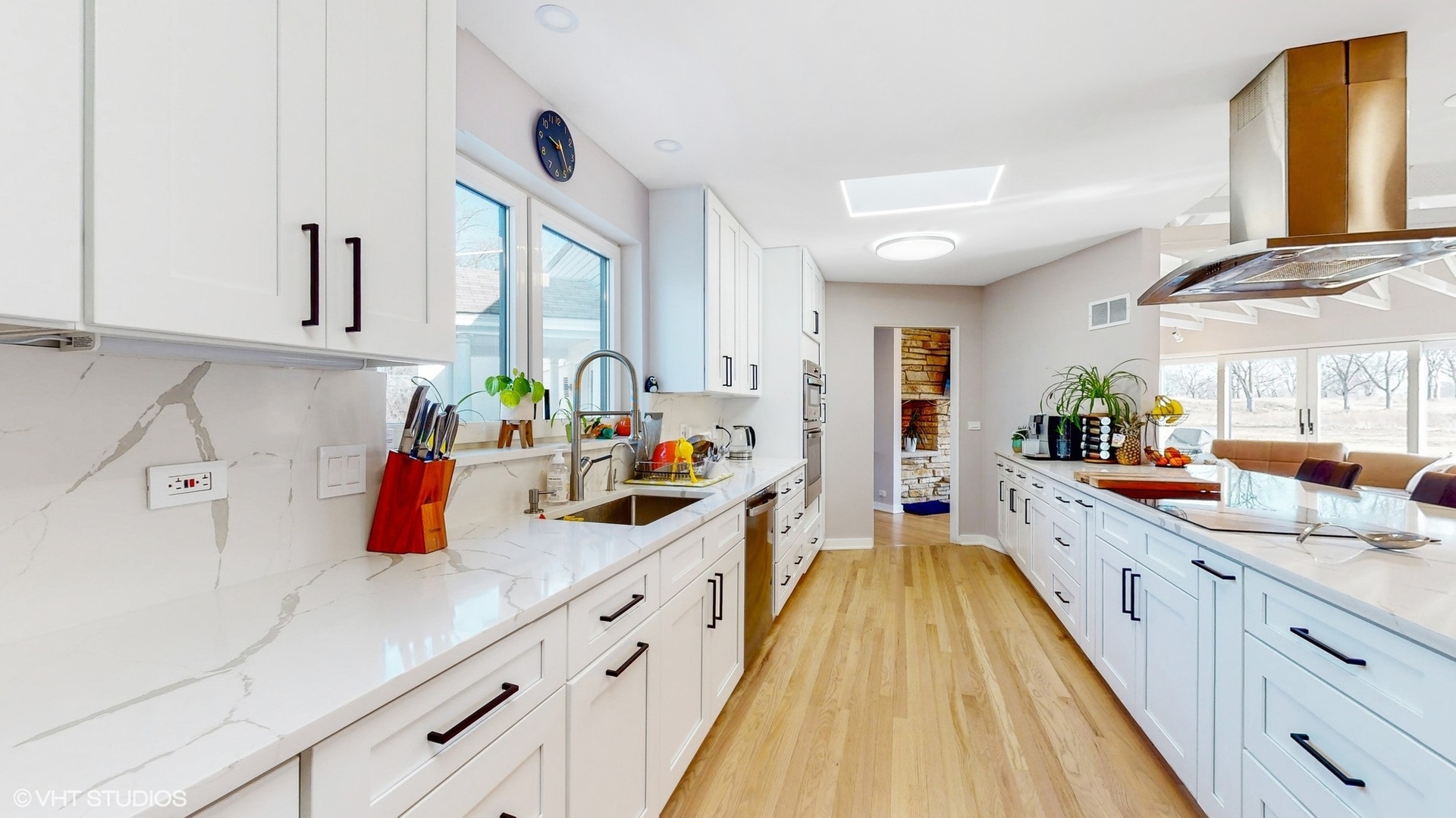 711 Lee Road Northbrook, IL 60062 - Photo 7 of 30 a kitchen with sink a cabinets and window